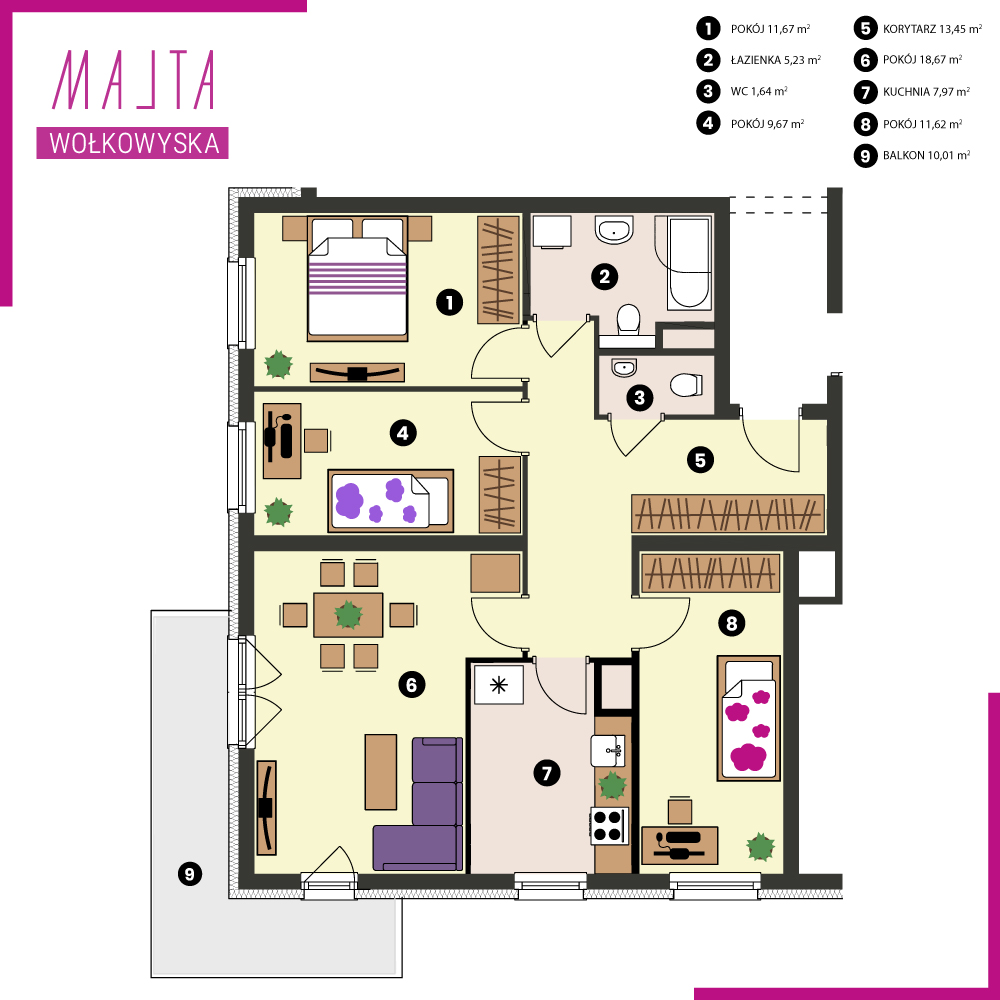 Nowe mieszkanie Malta Wołkowyska